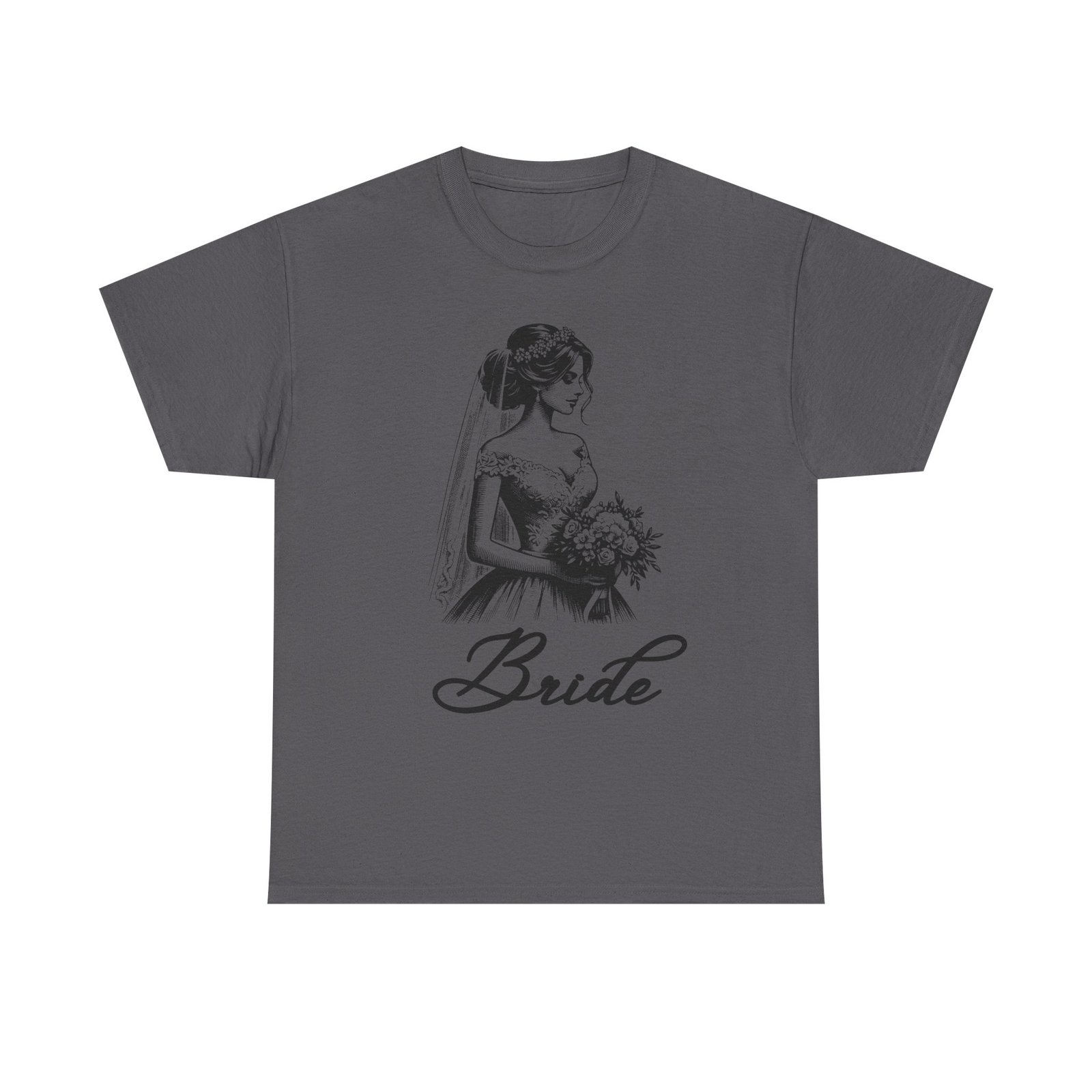 Bride Graphic Tee, Wedding Gift T-Shirt, Bridal Party Apparel, Engagement Celebration Shirt, Bride-to-Be Outfit - Image 45