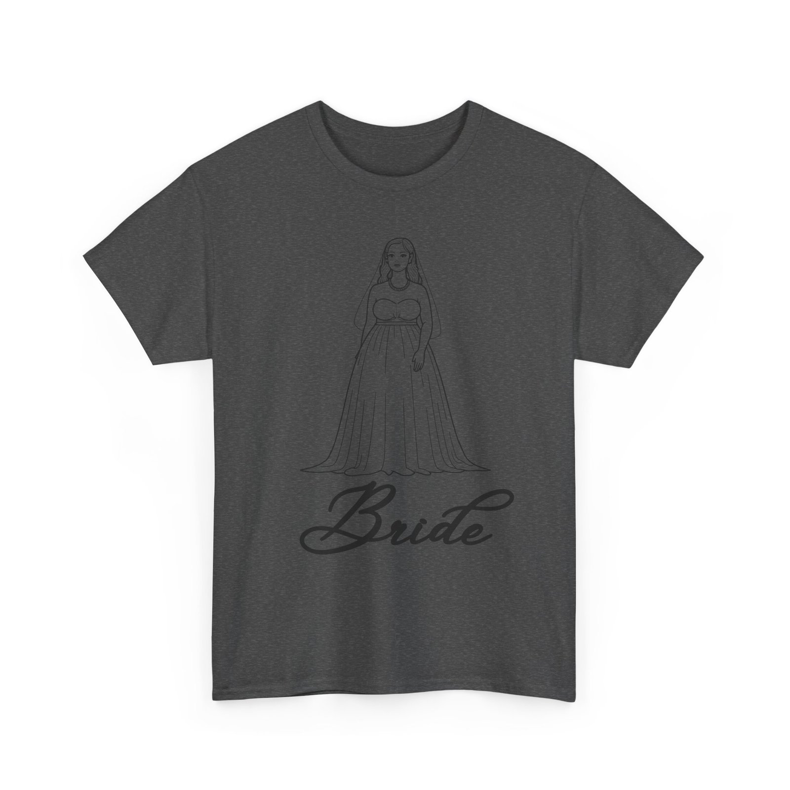 Bride Graphic Tee, Wedding Gift Shirt, Bridal Party Outfit, Engagement Celebration Top, Funny Bride Apparel, Unisex Heavy Cotton Tee - Image 39
