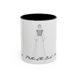 Mother of the Bride -Accent Coffee Mug (11, 15oz)