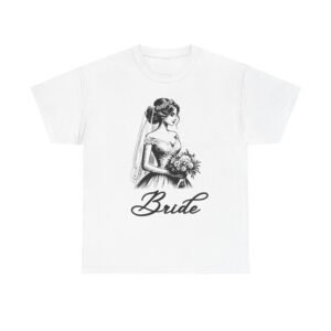 Bride Graphic Tee, Wedding Gift T-Shirt, Bridal Party Apparel, Engagement Celebration Shirt, Bride-to-Be Outfit