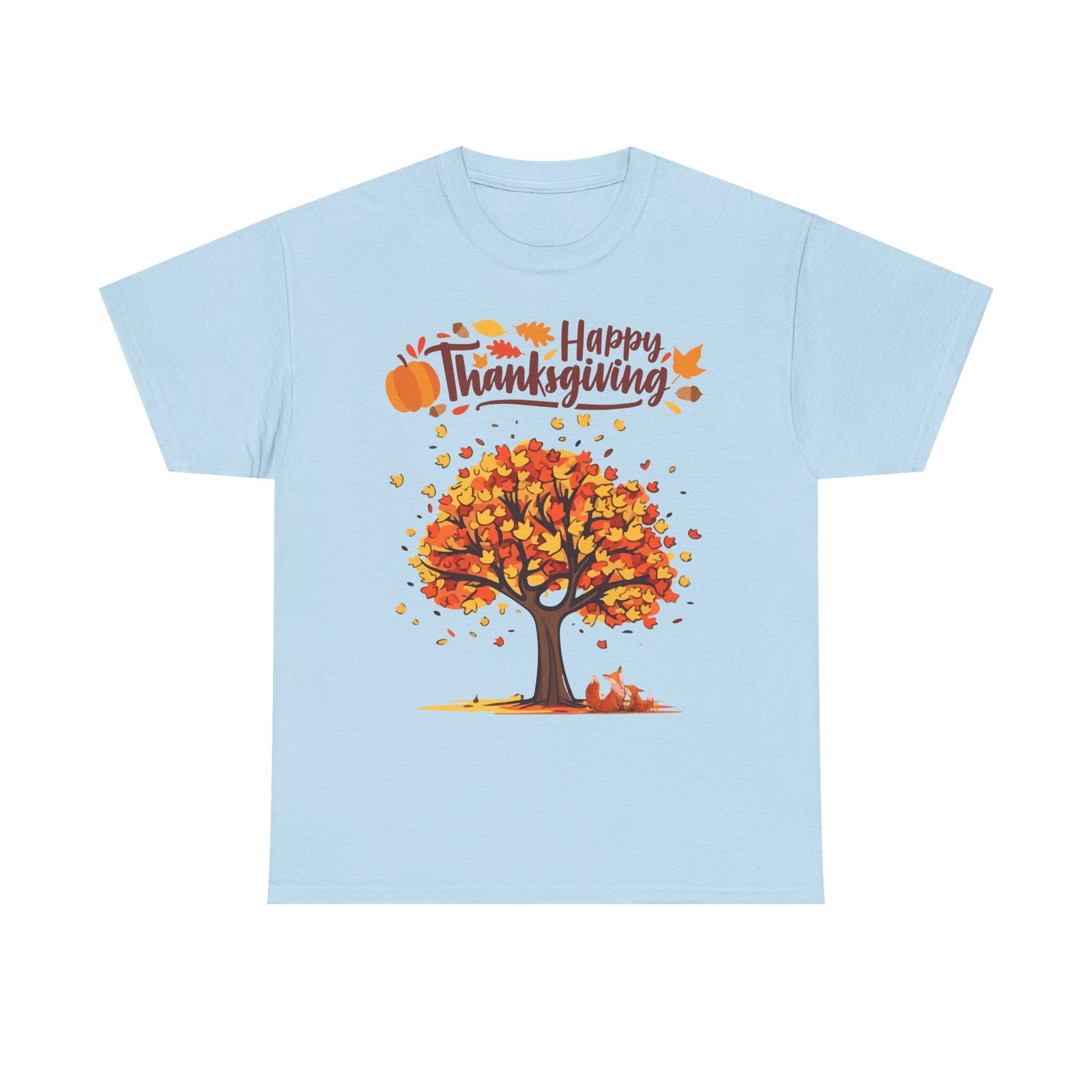 Thanksgiving Tree Tee, Autumn Shirt, Fall Apparel, Family Gathering Top, Seasonal Wear, Thanksgiving Gift - Image 41