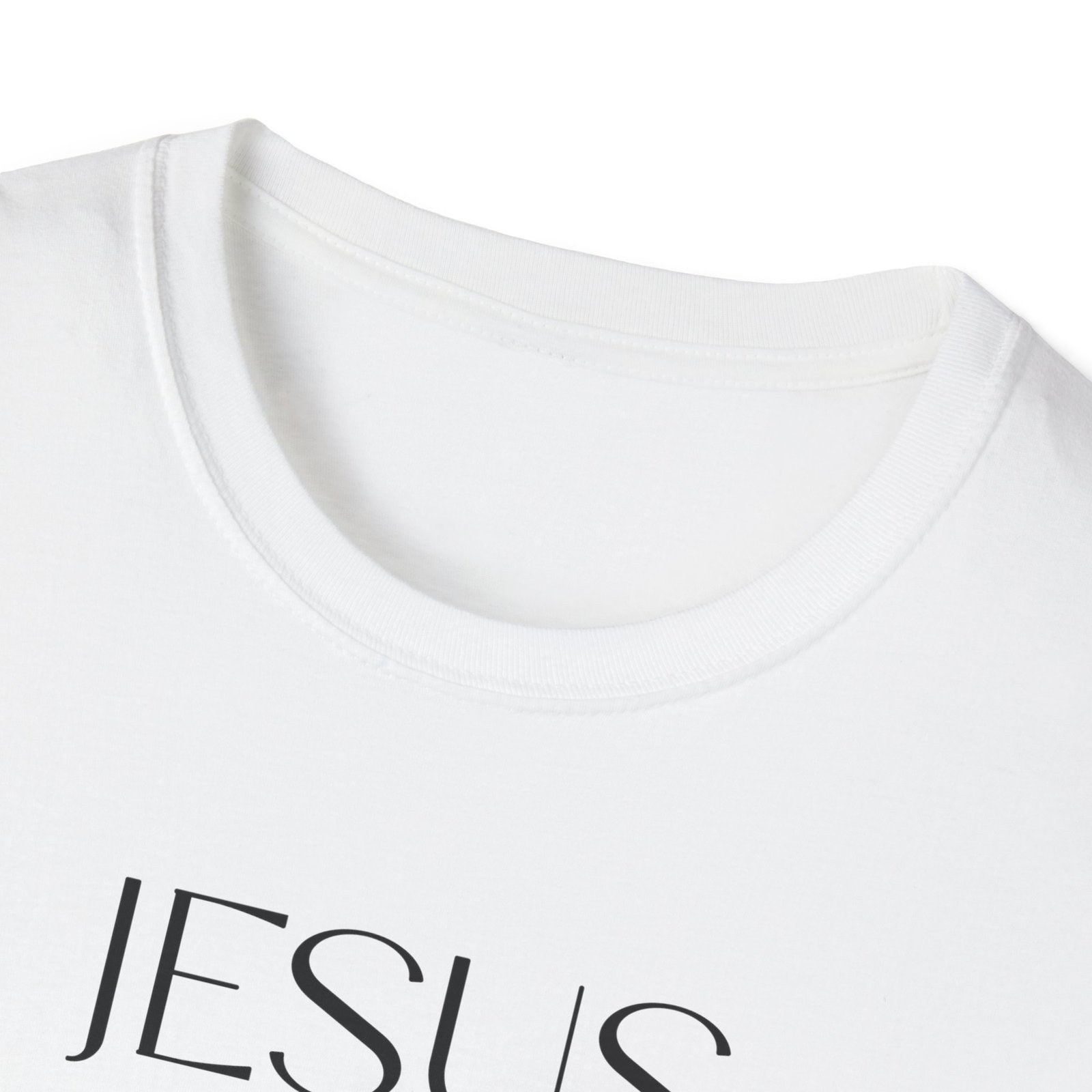Jesus Floral Faith T-Shirt- Christian Graphic Tee, Inspirational Gift, Religious Apparel, Casualwear, Unisex - Image 3