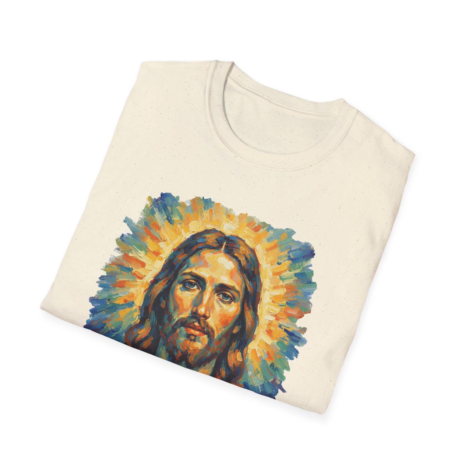 Jesus Christ Graphic Tee, Unisex Softstyle T-Shirt, Faith Apparel, Inspirational Gift, Religious Top - Image 20