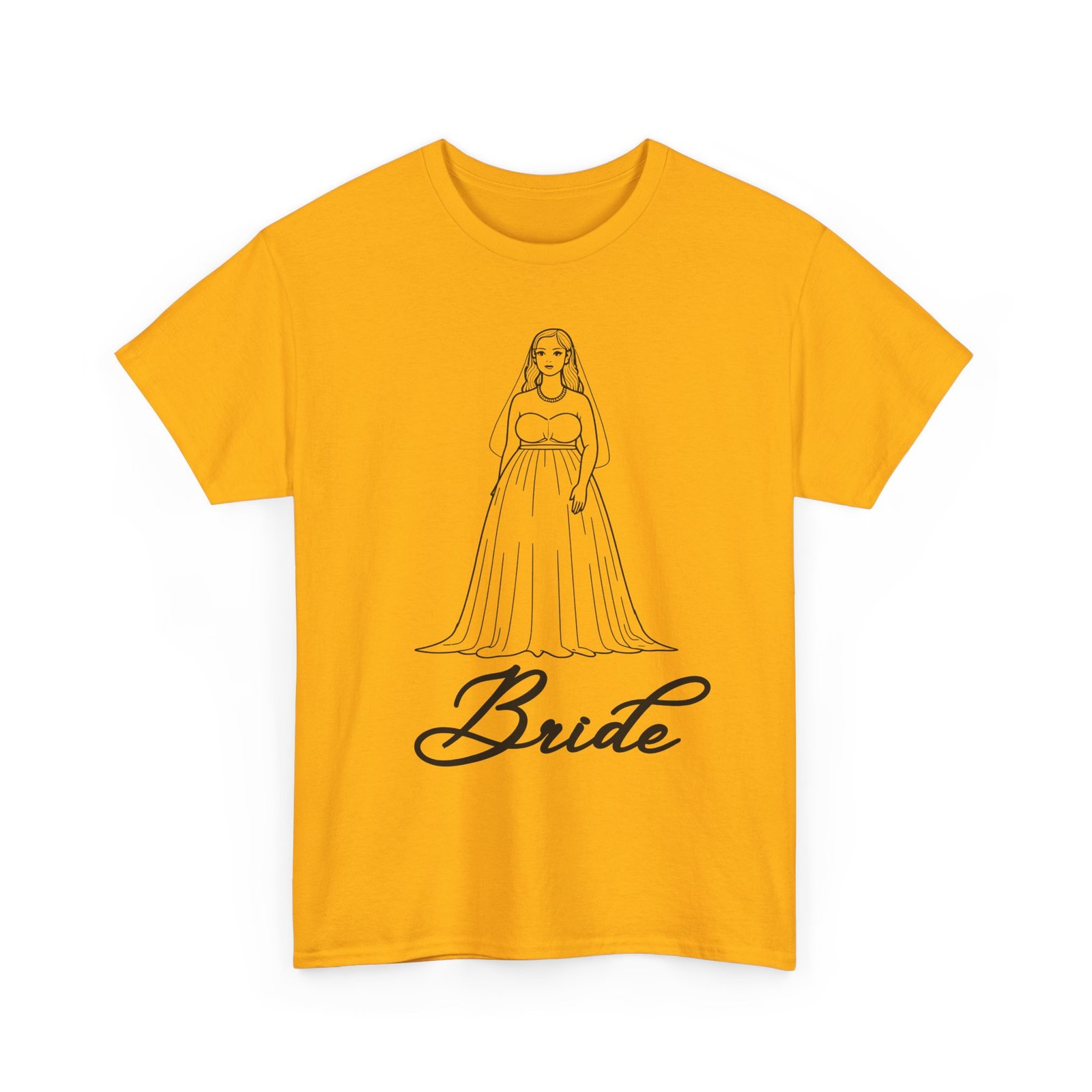 Bride Graphic Tee, Wedding Gift Shirt, Bridal Party Outfit, Engagement Celebration Top, Funny Bride Apparel, Unisex Heavy Cotton Tee - Image 11