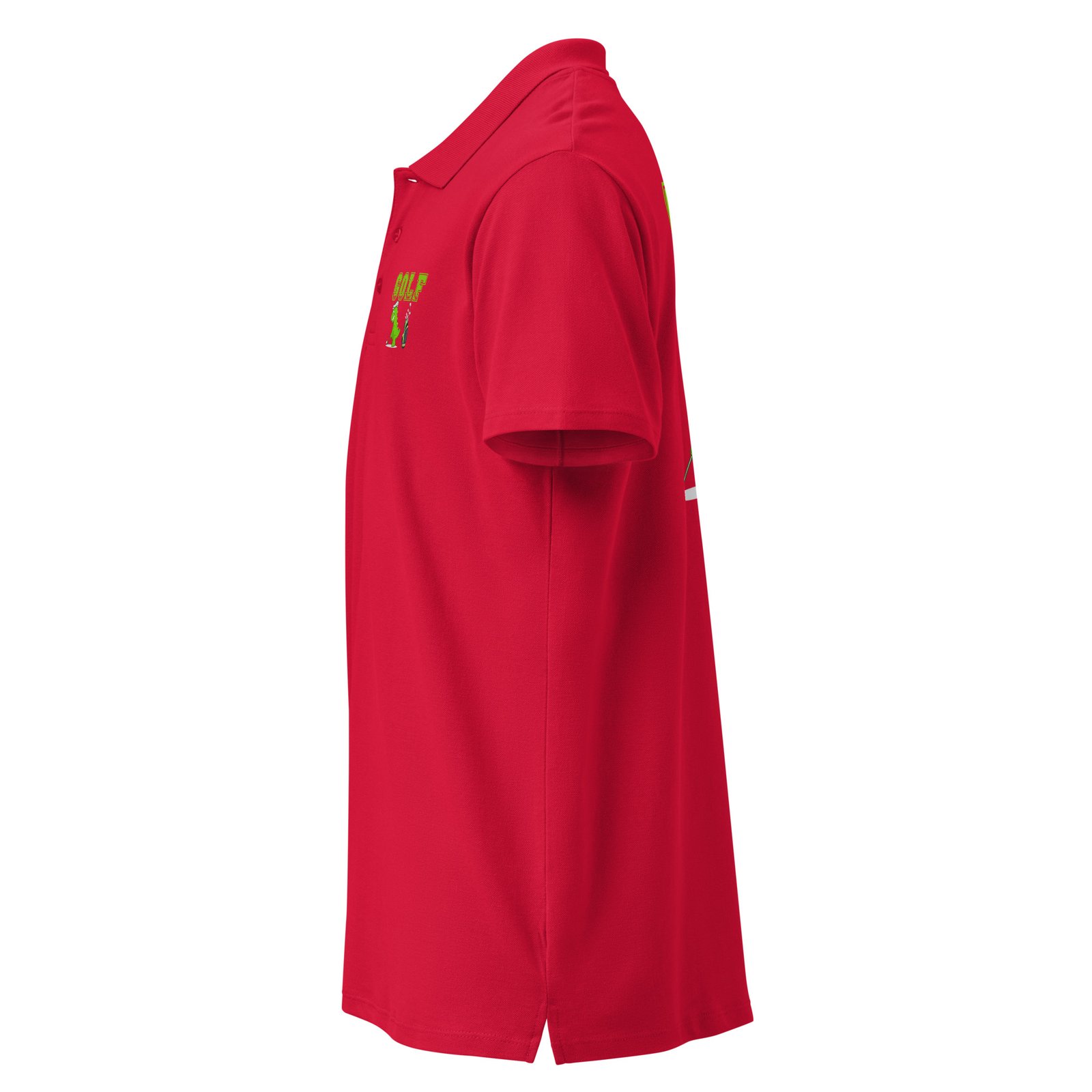 Golf Dino Premium Pique Polo Shirt - Image 17