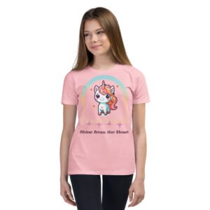 Shine from the Heart Youth Short Sleeve T-Shirt