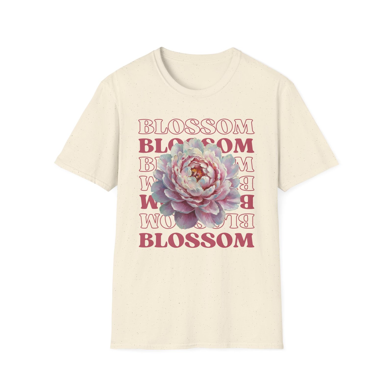 Blossom Floral Tee — Pink Peony Graphic T-Shirt - Image 25