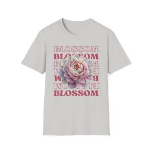 Blossom Floral Tee — Pink Peony Graphic T-Shirt