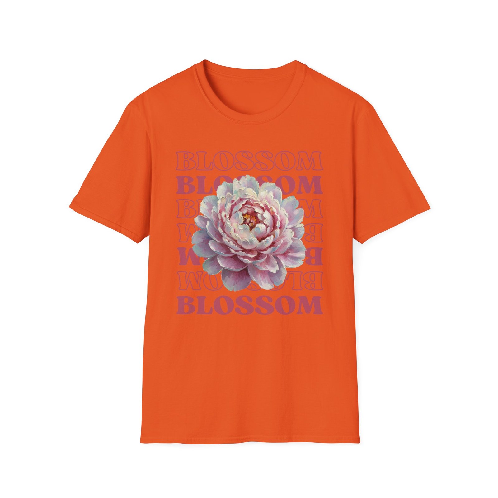 Blossom Floral Tee — Pink Peony Graphic T-Shirt - Image 21